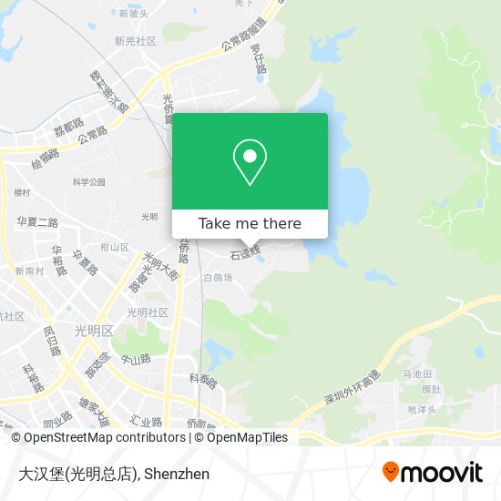 大汉堡(光明总店) map