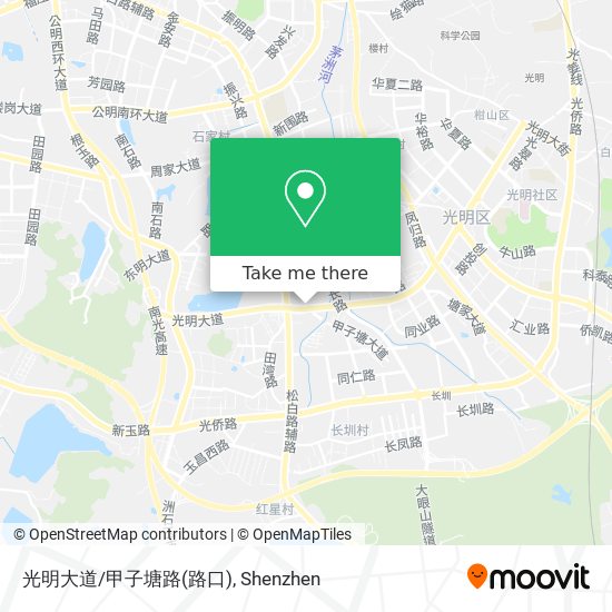 光明大道/甲子塘路(路口) map