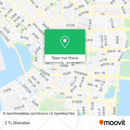 Z Ti map