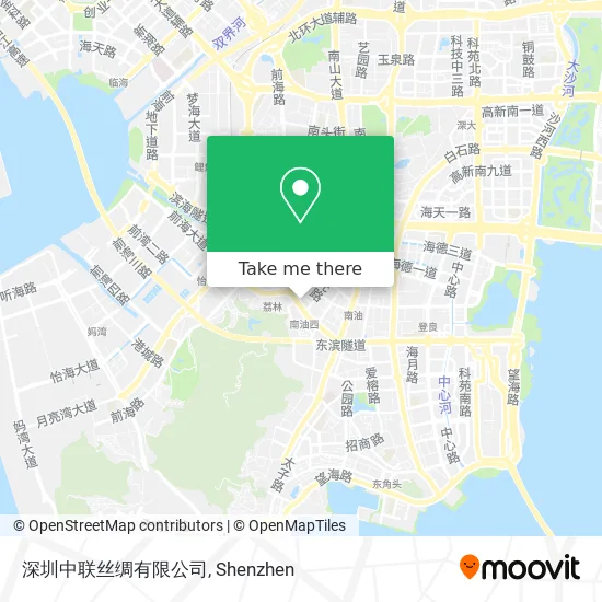 深圳中联丝绸有限公司 map