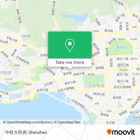 中联大药房 map