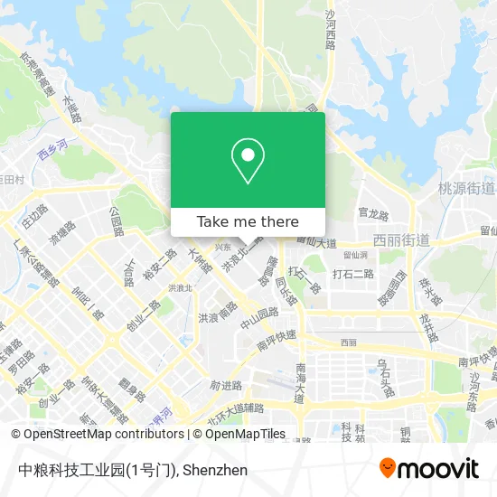 中粮科技工业园(1号门) map