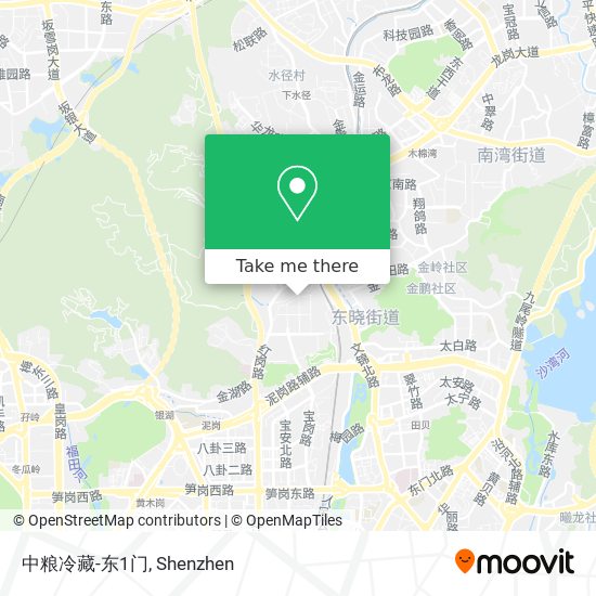中粮冷藏-东1门 map
