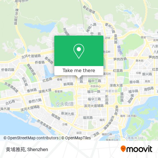 黄埔雅苑 map