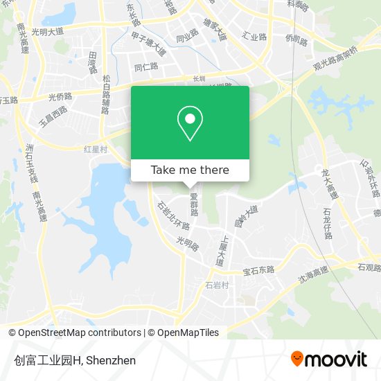 创富工业园H map
