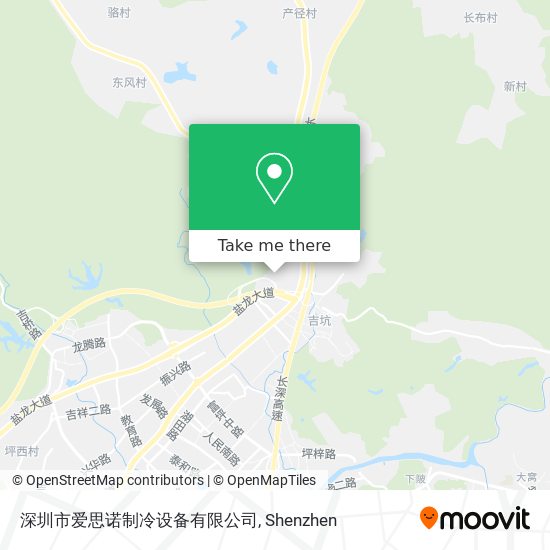 深圳市爱思诺制冷设备有限公司 map