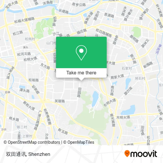 双田通讯 map