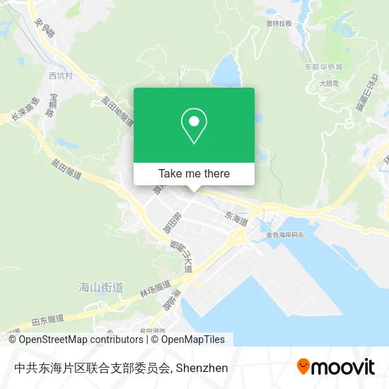 中共东海片区联合支部委员会 map