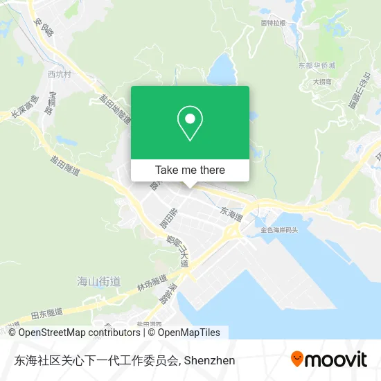 东海社区关心下一代工作委员会 map