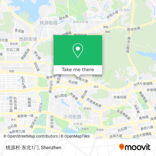 桃源村-东北1门 map