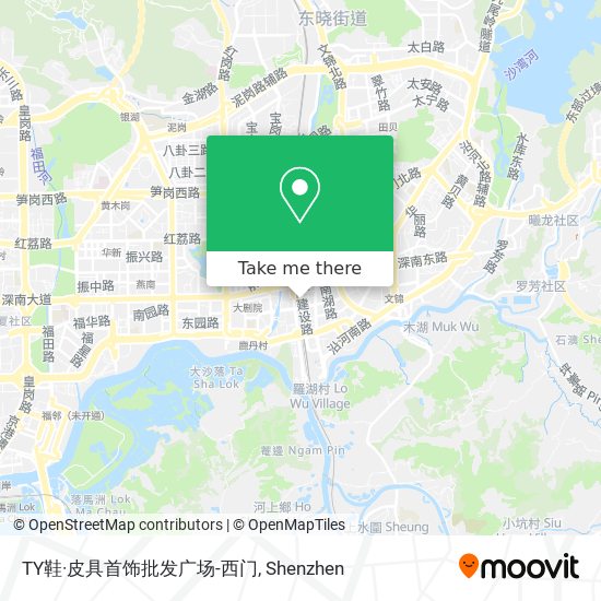TY鞋·皮具首饰批发广场-西门 map