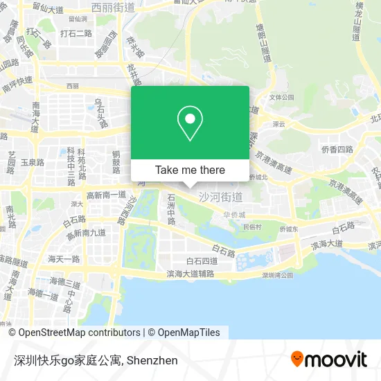深圳快乐go家庭公寓 map