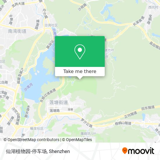 仙湖植物园-停车场 map