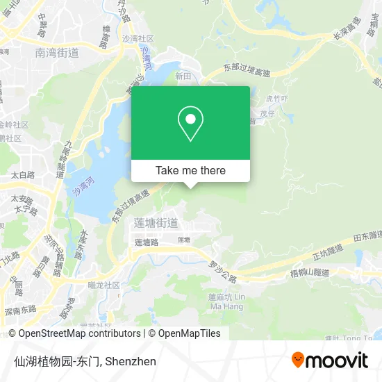 仙湖植物园-东门 map