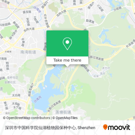 深圳市中国科学院仙湖植物园保种中心 map
