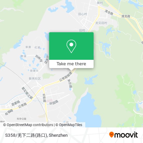 S358/羌下二路(路口) map