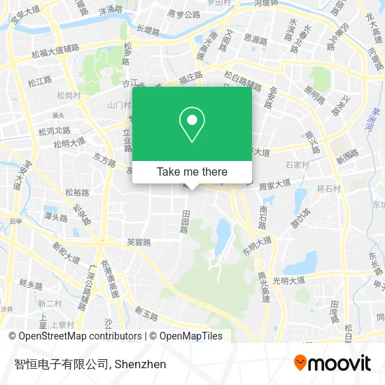 智恒电子有限公司 map