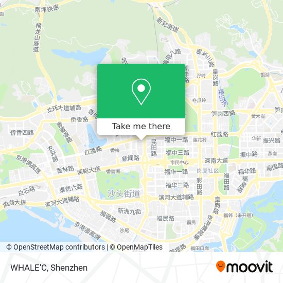 WHALE'C map