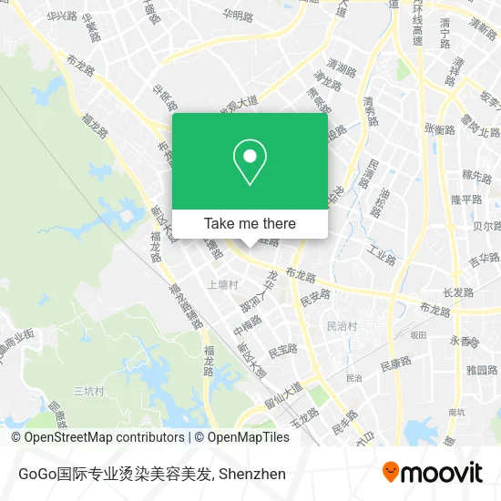 GoGo国际专业烫染美容美发 map