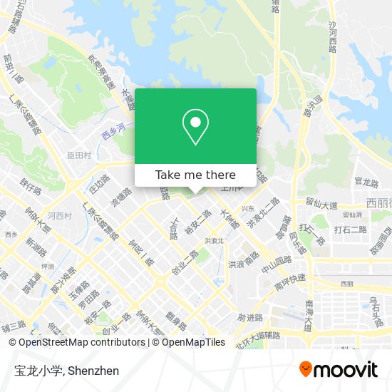 宝龙小学 map