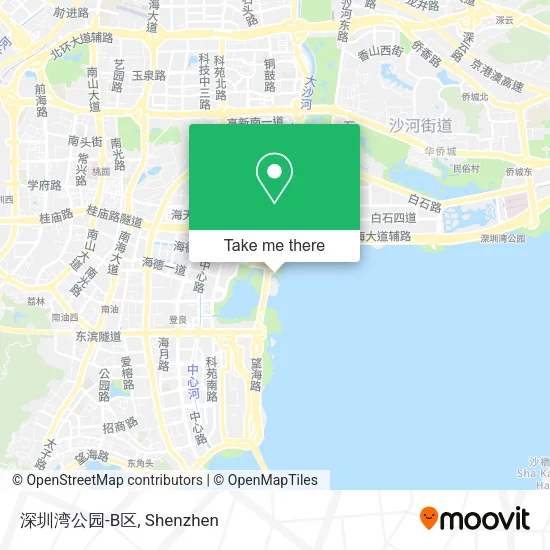 深圳湾公园-B区 map