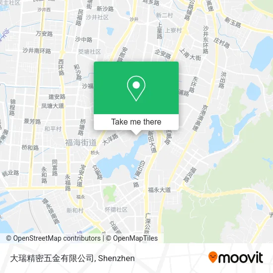 大瑞精密五金有限公司 map