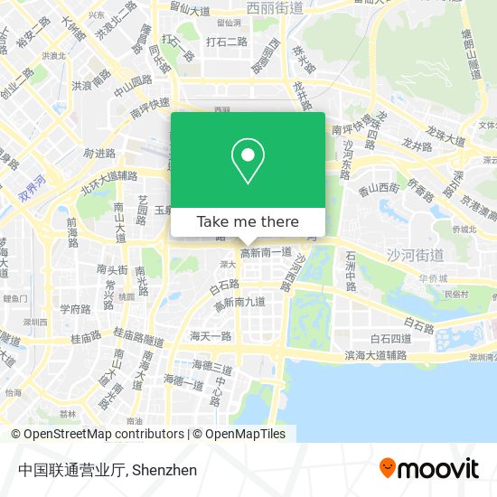 中国联通营业厅 map