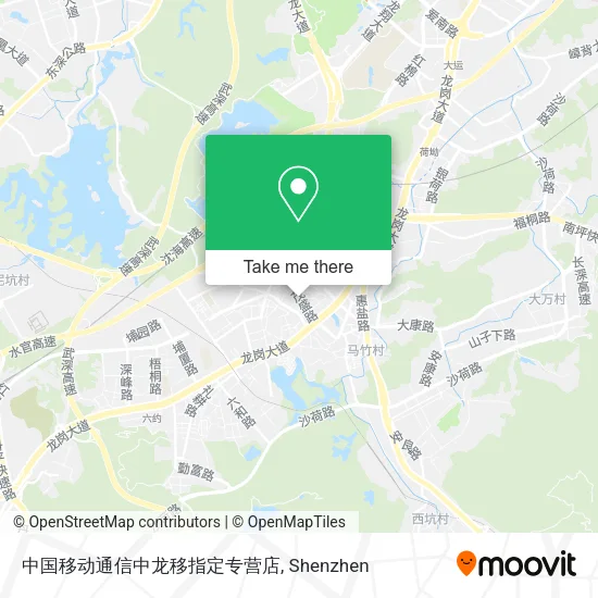 中国移动通信中龙移指定专营店 map