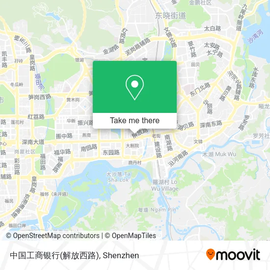 中国工商银行(解放西路) map