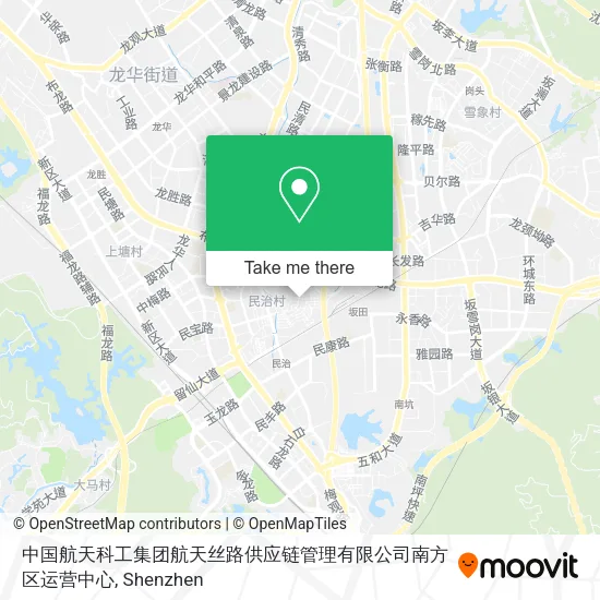 中国航天科工集团航天丝路供应链管理有限公司南方区运营中心 map
