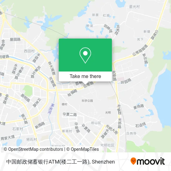 中国邮政储蓄银行ATM(楼二工一路) map
