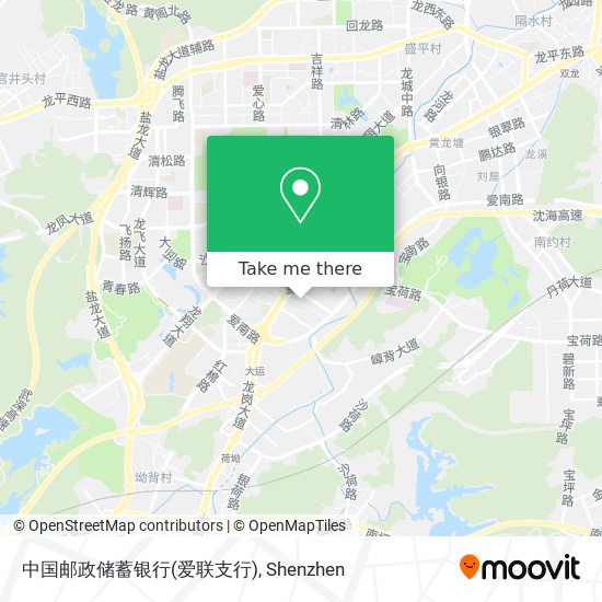中国邮政储蓄银行(爱联支行) map