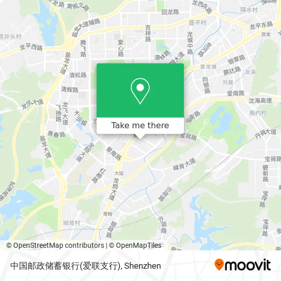 中国邮政储蓄银行(爱联支行) map