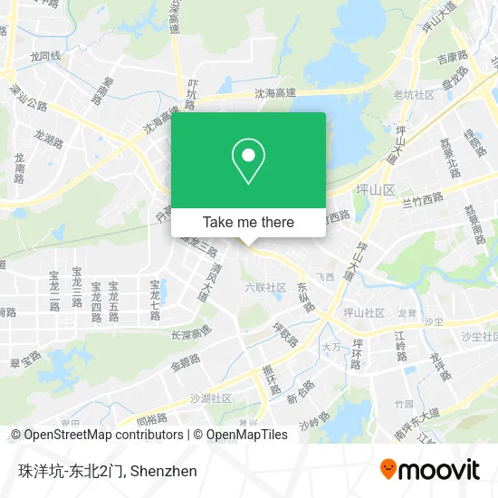 珠洋坑-东北2门 map