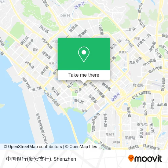 中国银行(新安支行) map