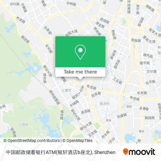 中国邮政储蓄银行ATM(银轩酒店b座北) map