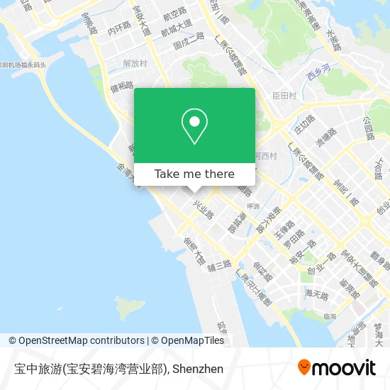 宝中旅游(宝安碧海湾营业部) map
