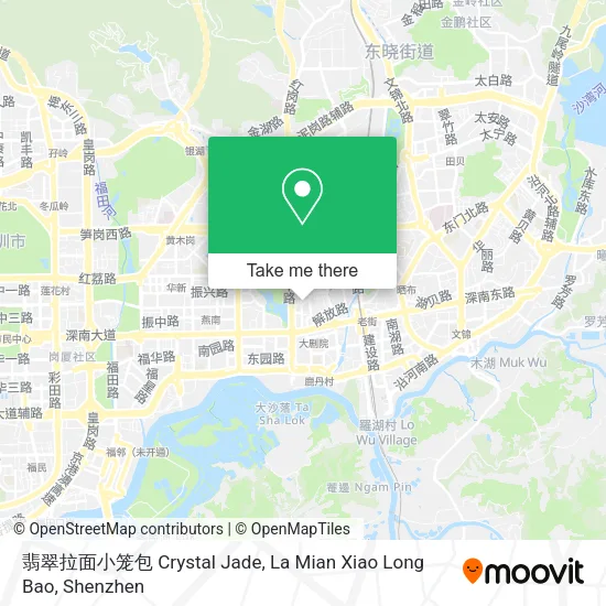 翡翠拉面小笼包 Crystal Jade, La Mian Xiao Long Bao map