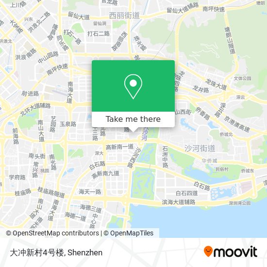 大冲新村4号楼 map