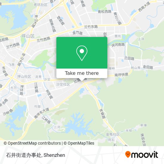 石井街道办事处 map