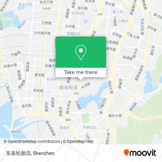 东泉轮胎店 map