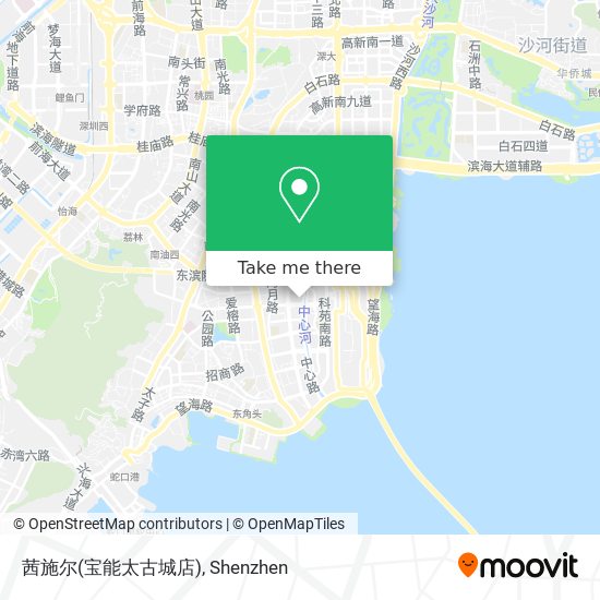 茜施尔(宝能太古城店) map