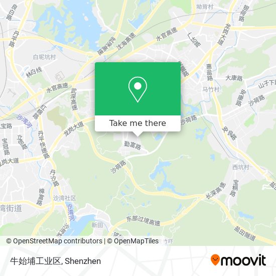 牛始埔工业区 map