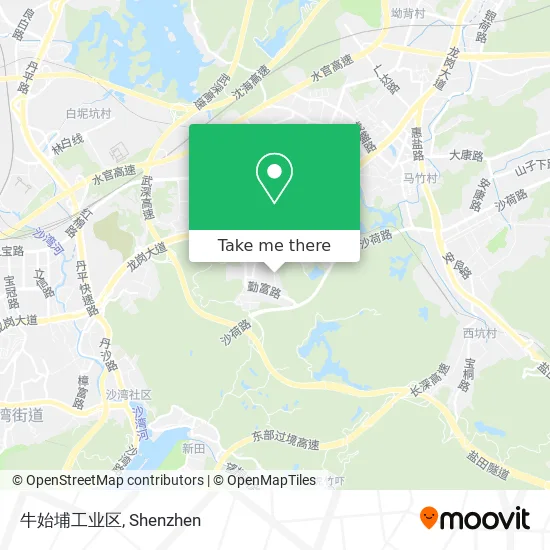 牛始埔工业区 map