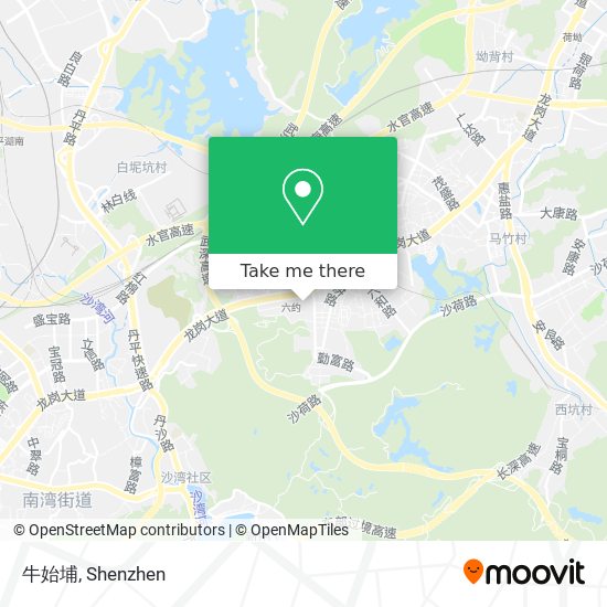 牛始埔 map