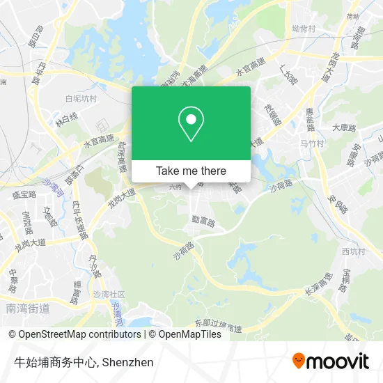 牛始埔商务中心 map