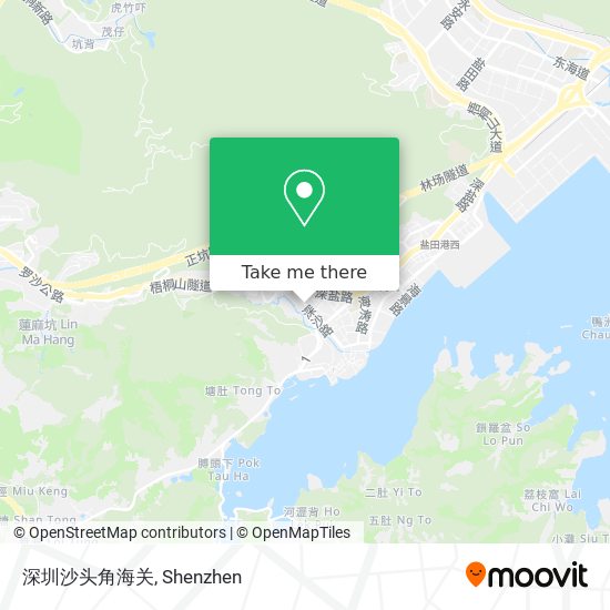 深圳沙头角海关 map