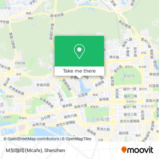 M加咖啡(Mcafe) map