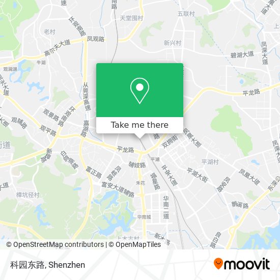 科园东路 map