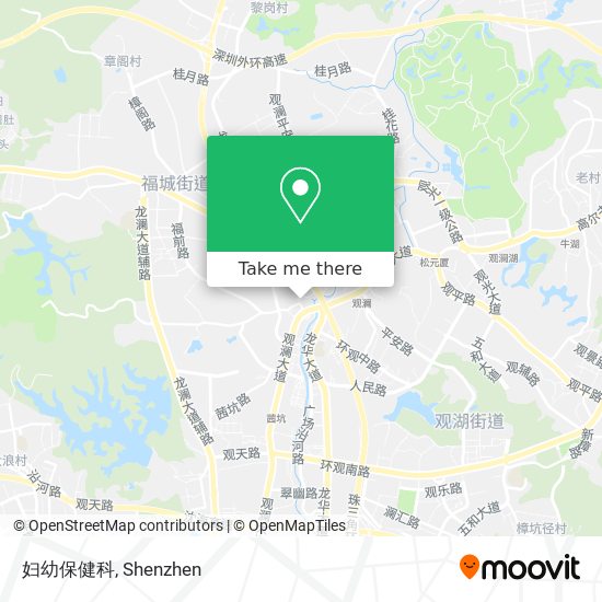 妇幼保健科 map